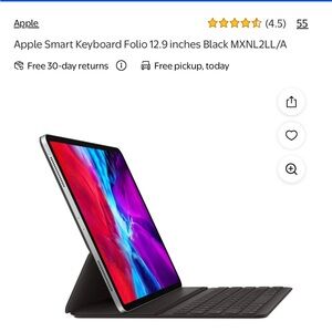 Apple Magic Keyboard 
For a 12.9in iPad Pro